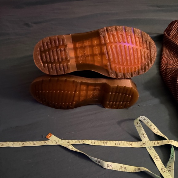 Dr. Martens 1460 Smooth Leather Lace Up Boots - Picture 9 of 16